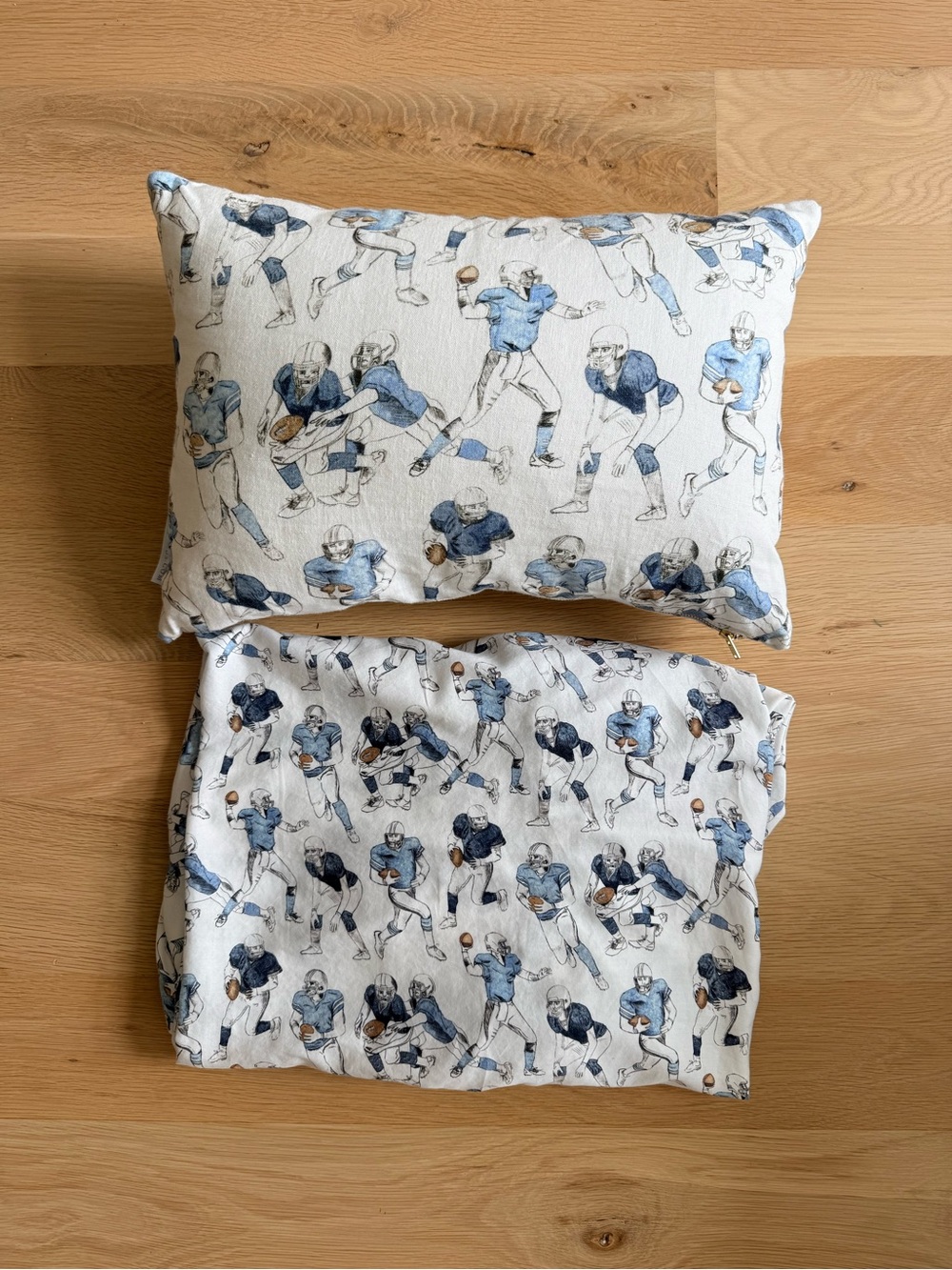 Caitlin Wilson Game Day Crib Sheet & Lumbar Pillow Cover